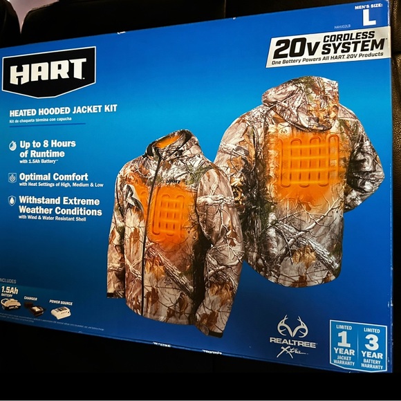 Hart heated jacket camo Outlet